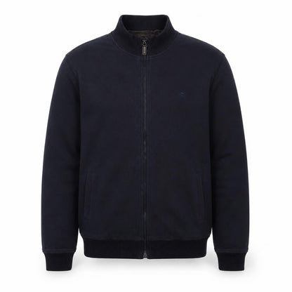 Mens UK Size XL Stone Bay Blue Full Zip Sweatshirt