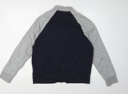 Adidas Women's Blue/Grey Full Zip Sweatshirt Size M