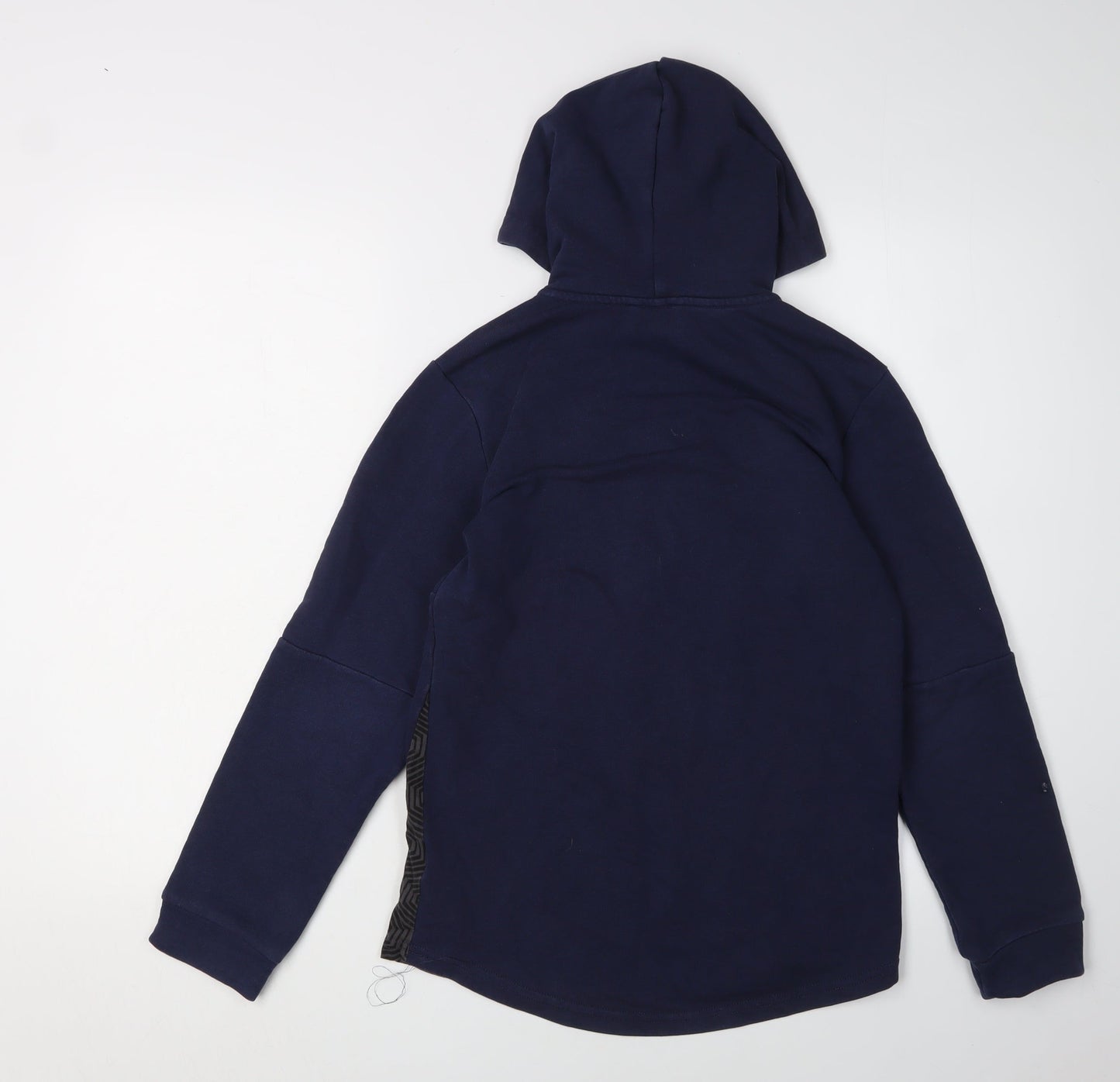 Puma Boys Blue Manchester City 1/2 Zip Hoodie 11-12 Yrs
