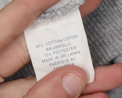 GAP Grey Full Zip Unisex Hoodie XL