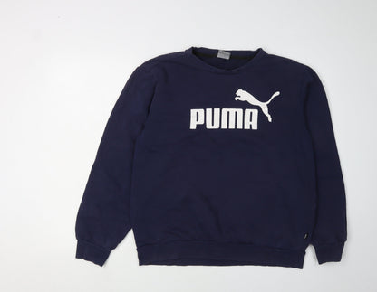 Mens UK Size M PUMA Blue  Sweatshirt