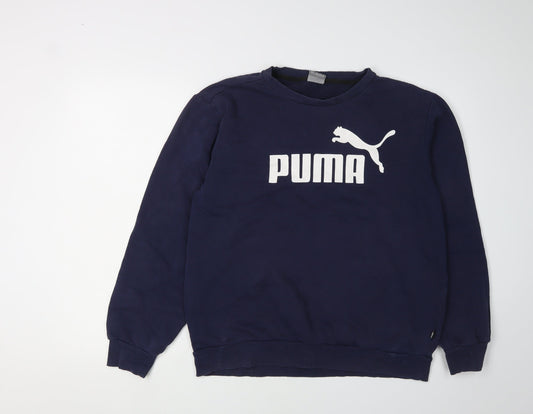 Mens UK Size M PUMA Blue  Sweatshirt