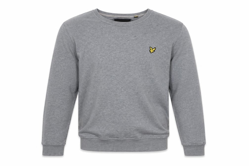 Mens UK Size L Lyle & Scott Grey Pullover Sweatshirt