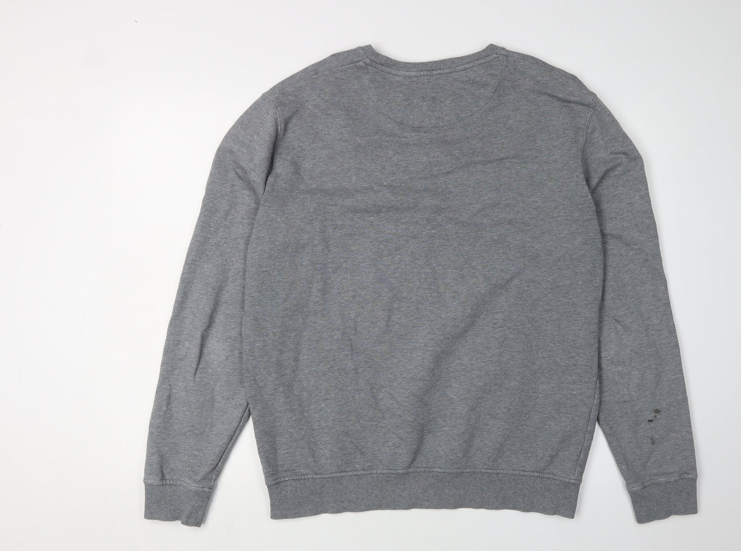 Mens UK Size L Lyle & Scott Grey Pullover Sweatshirt