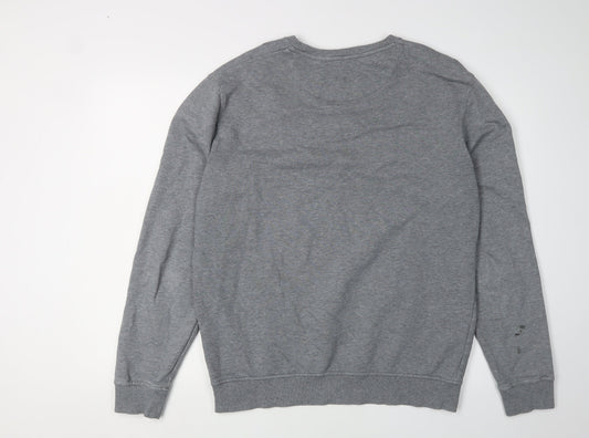 Mens UK Size L Lyle & Scott Grey Pullover Sweatshirt