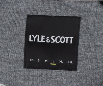 Mens UK Size L Lyle & Scott Grey Pullover Sweatshirt
