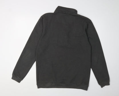 Zara Men's Black XL Pullover Sweatshirt