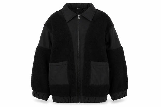 Womens UK Size 12 PRETTYLITTLETHING Black Basic Jacket