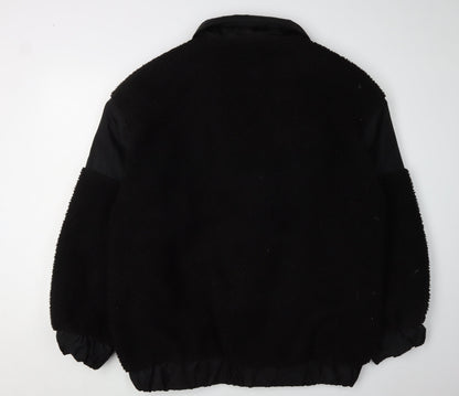 Womens UK Size 12 PRETTYLITTLETHING Black Basic Jacket
