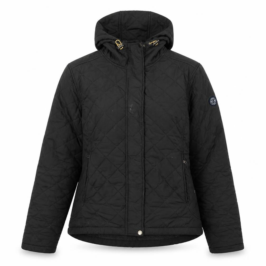 TOG24 Women's Black Quilted Jacket Size 14