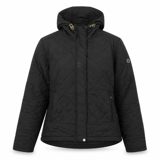 TOG24 Women's Black Quilted Jacket Size 14