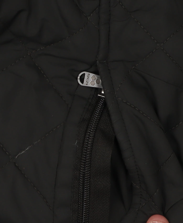 Womens UK Size 14 Tog Twenty Four Black Quilted Coat