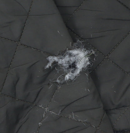 Womens UK Size 14 Tog Twenty Four Black Quilted Coat