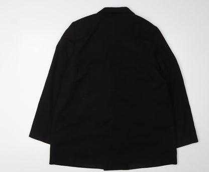 H&M Women's Black Regular Fit Blazer L
