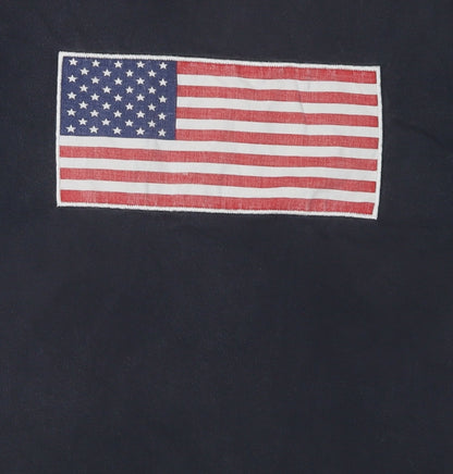 GAP Boys Black American Graphic T-Shirt 12 Years