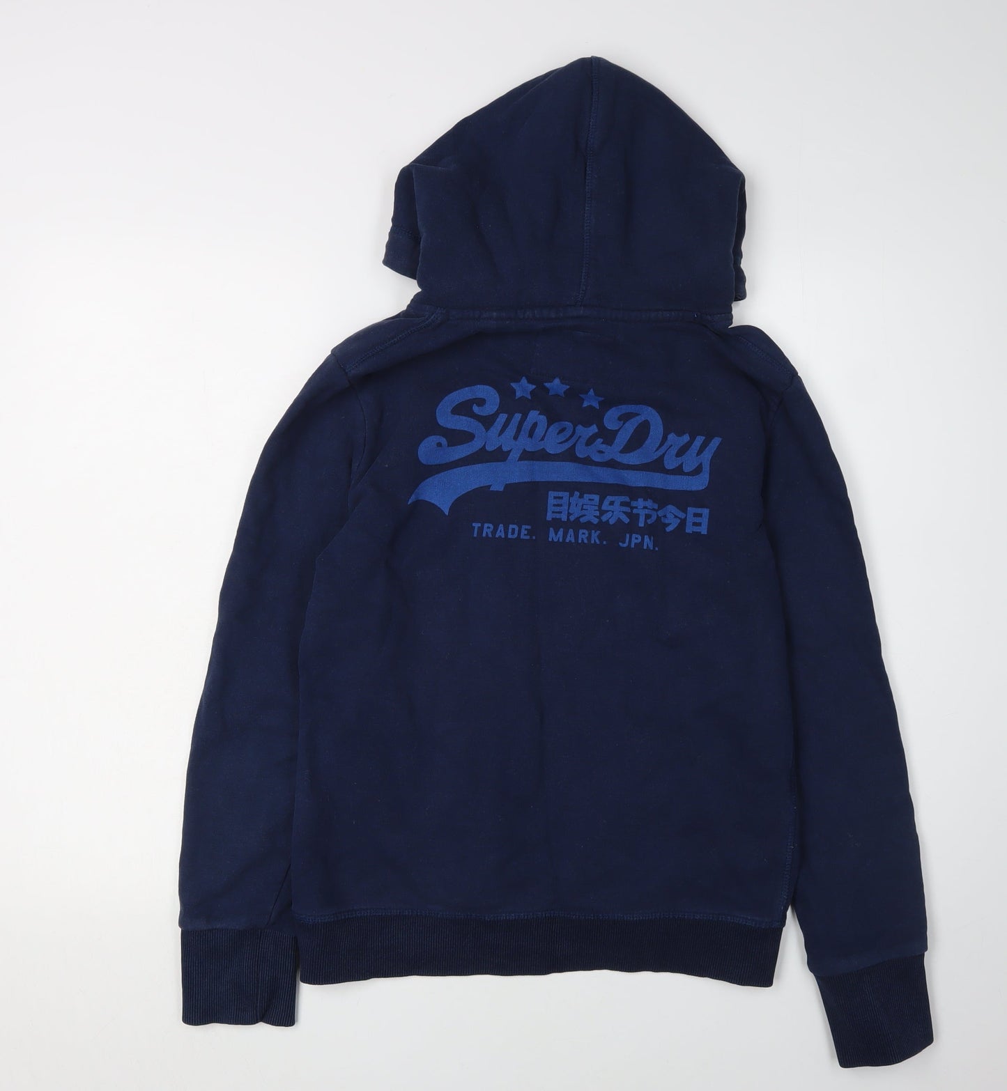 SuperDry Women's Blue Pullover Hoodie Size 12