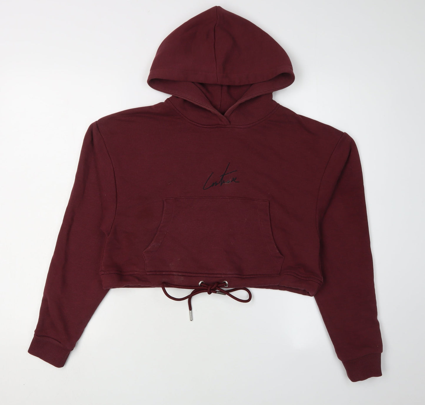 The Couture Club Women's Red XXS Hoodie with Logo