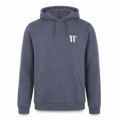 11 Degrees Men'S Grey Pullover Hoodie M