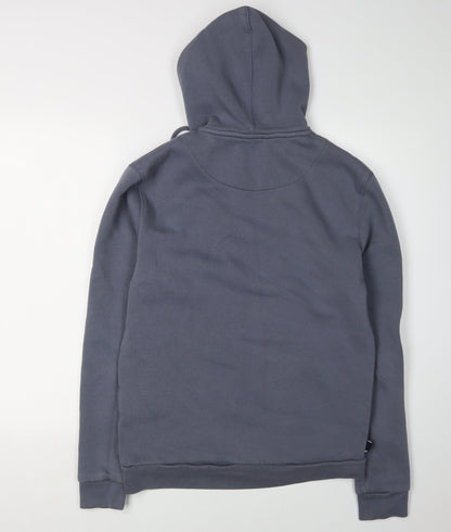 11 Degrees Men's Grey Pullover Hoodie M