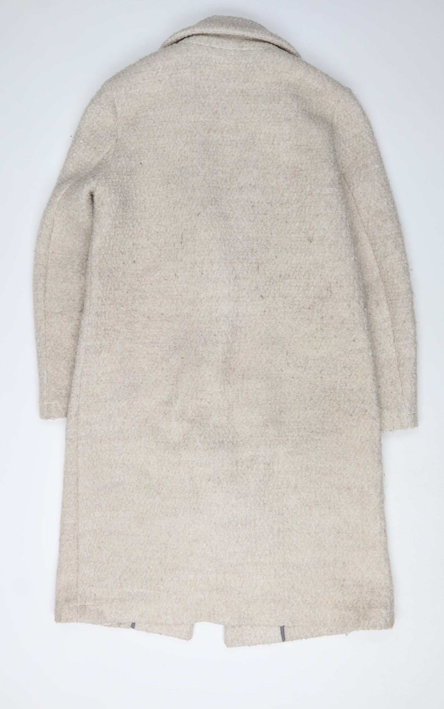 Womens UK Size 12 NEXT Beige Overcoat