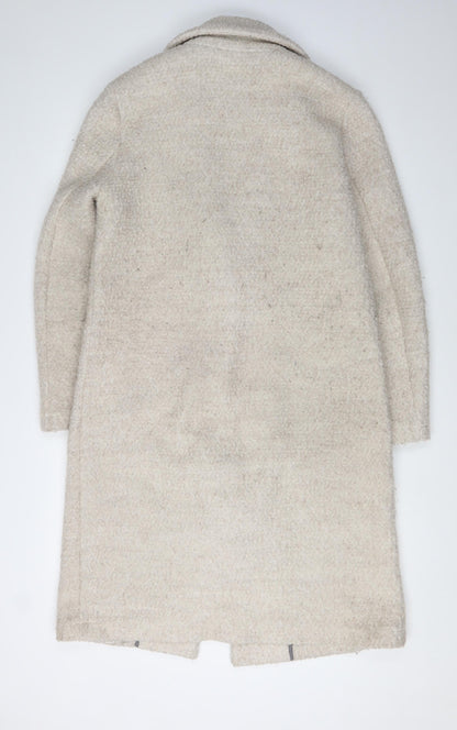 Womens UK Size 12 NEXT Beige Overcoat