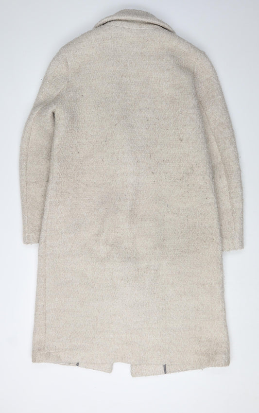 Womens UK Size 12 NEXT Beige Overcoat