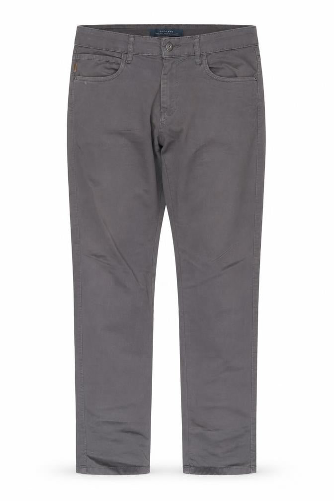 Mens UK Size 40 Zara Slim Fit Chino Grey Trousers