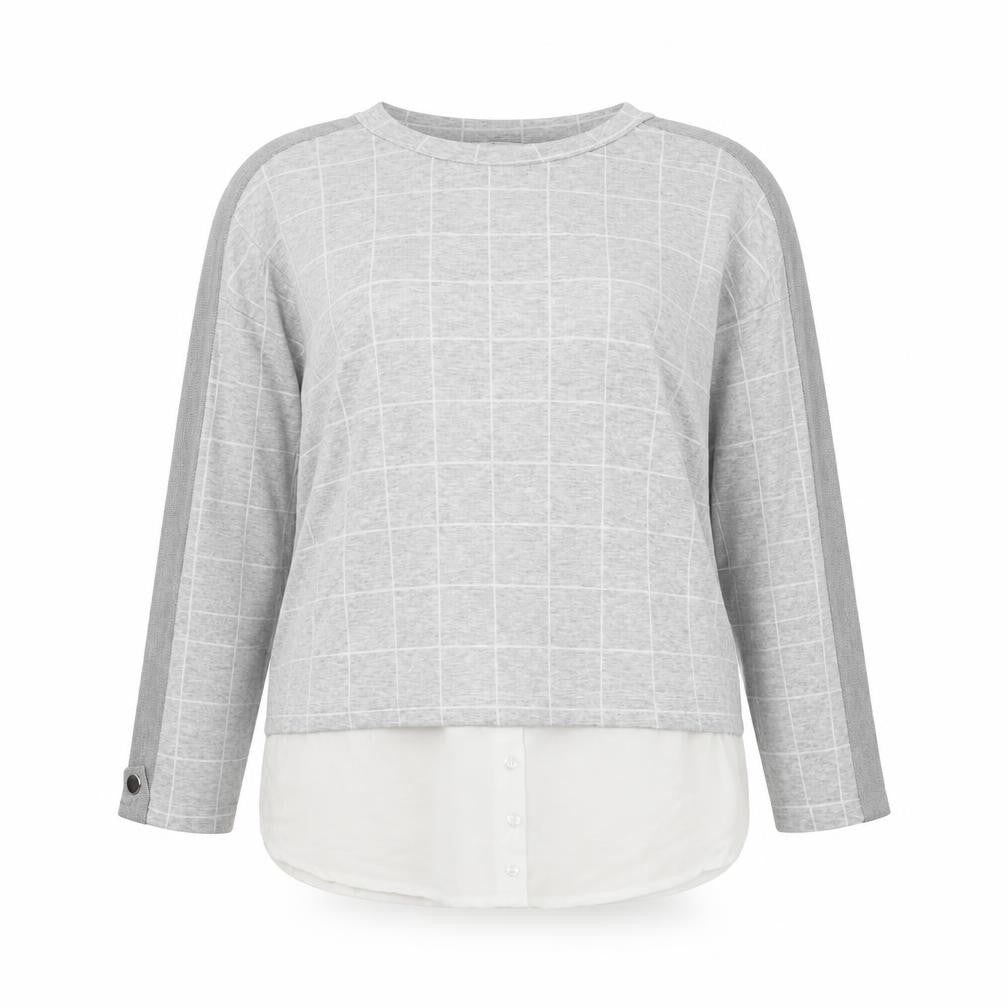 Womens UK Size 12 Stradivarius Grey Pullover Jumper