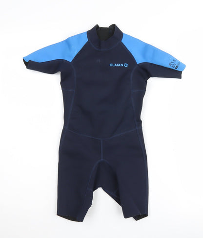 Olaian Boys Blue Wetsuit, 6 Years, Stretchy & Quick Dry