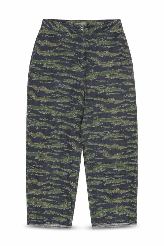 Front view of Asos Women’s Camouflage Trousers, UK 12