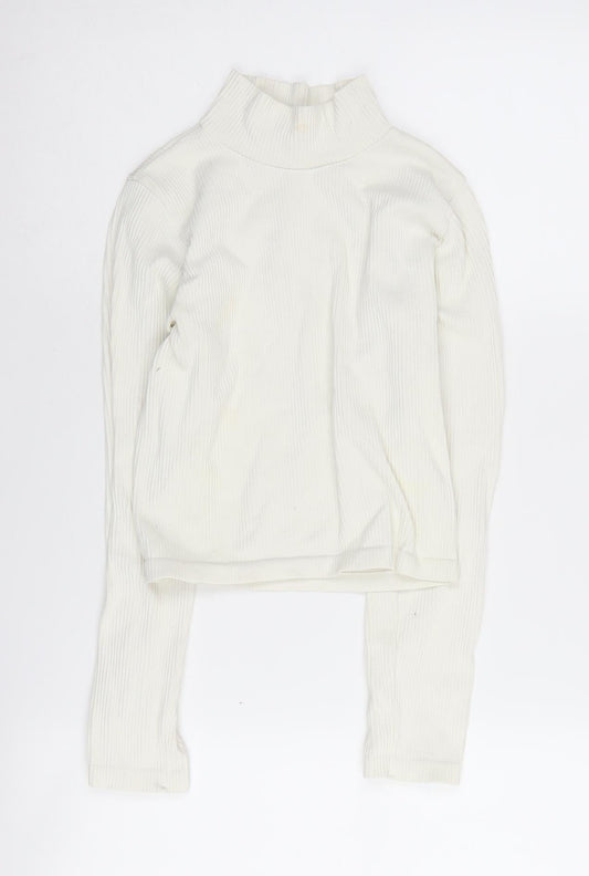 Womens UK Size 12 Zara Ivory Pullover Jumper