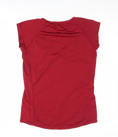 Ellesse Women's Red Athletic Pullover T-Shirt Size 8