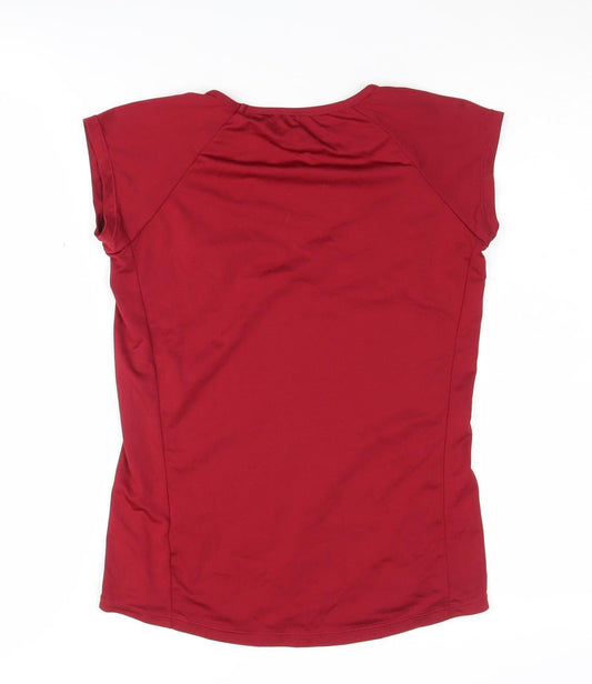 Ellesse Women's Red Athletic Pullover T-Shirt Size 8