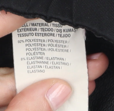 Puma Women's Black Gym Leggings, Size 12, Elastic Waist