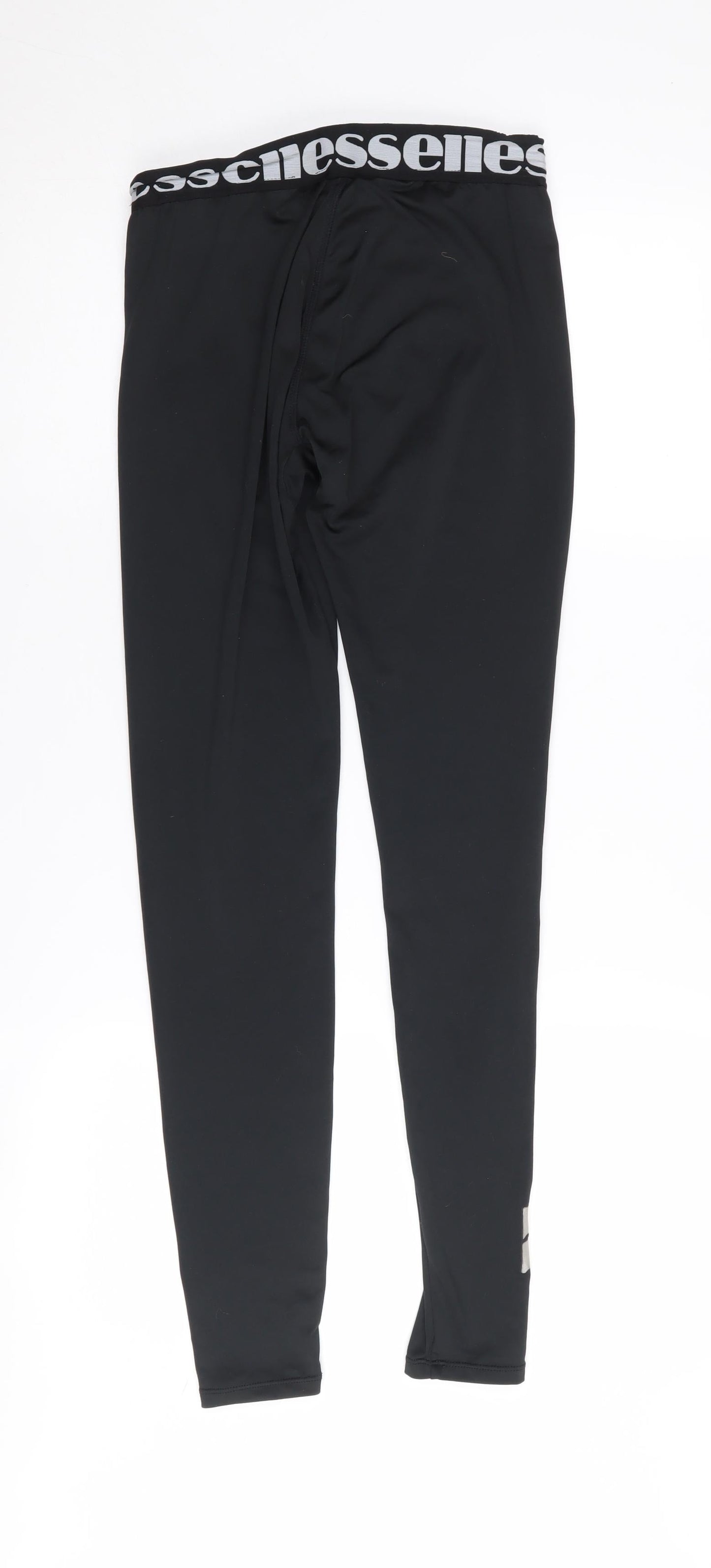 Ellesse Women's Black Leggings UK 10 Gym & Training