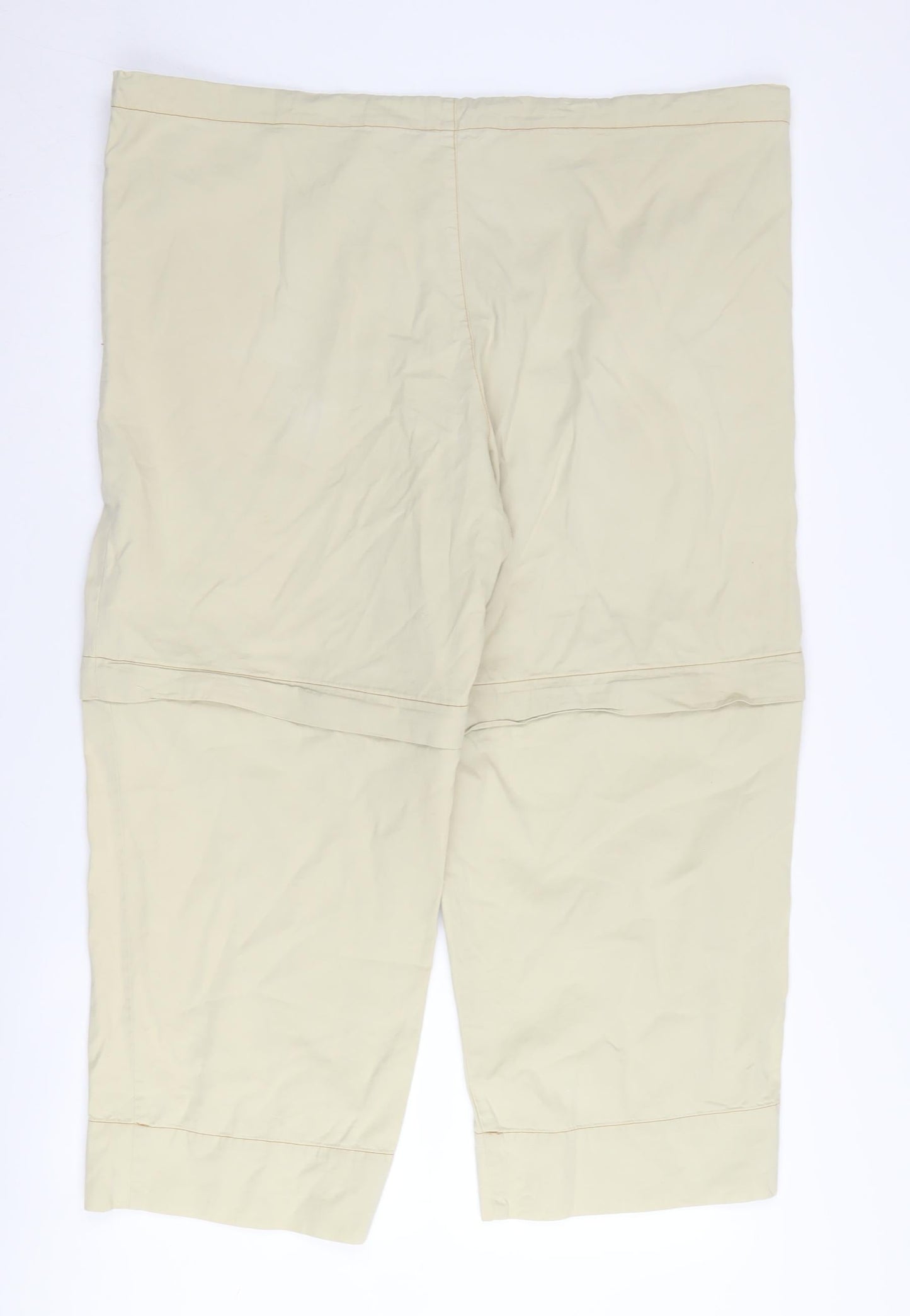 Polo Men's Beige Cargo Trousers - Size 38