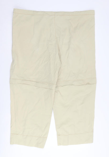 Polo Men's Beige Cargo Trousers - Size 38