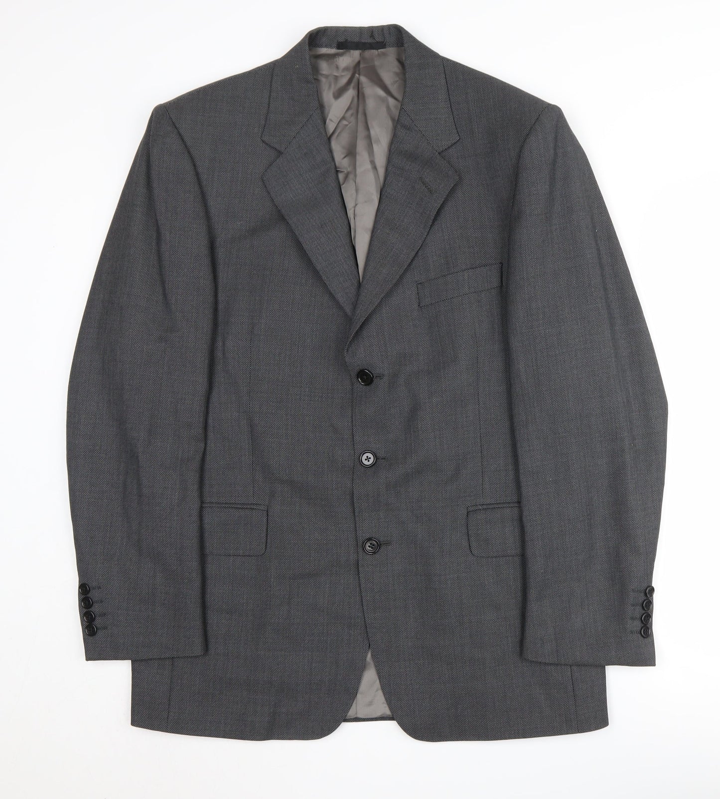 Austin Reed Men's Grey 40R Regular Fit Suit Jacket
