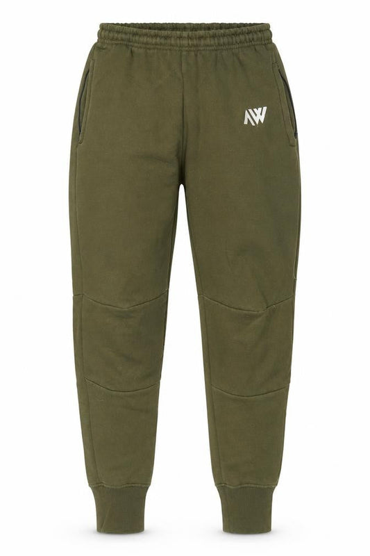 Mens UK Size L Aspire Wear Regular Fit Jogger Green Trousers