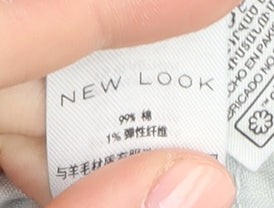 New Look Women's Blue Skinny Jeans Size 32 Stretch