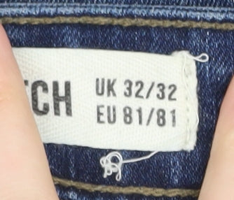 New Look Women's Blue Skinny Jeans Size 32 Stretch