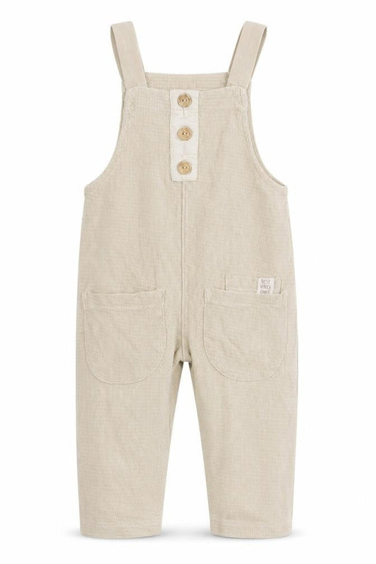Zara Beige Baby Dungaree 9-12 Months Unisex Button Casual