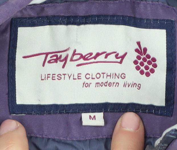 Womens UK Size M Tayberry Purple Basic Jacket