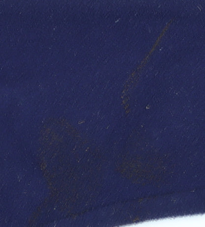 Crane Unisex Blue Full Zip Hoodie M Size