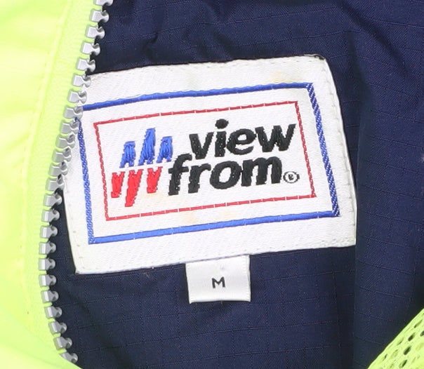 Mens UK Size M View From Green Windbreaker Coat