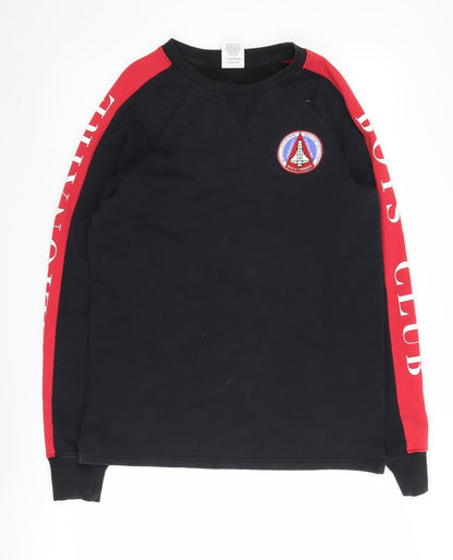 Mens UK Size S Billionaire Boys Club Black Pullover Sweatshirt