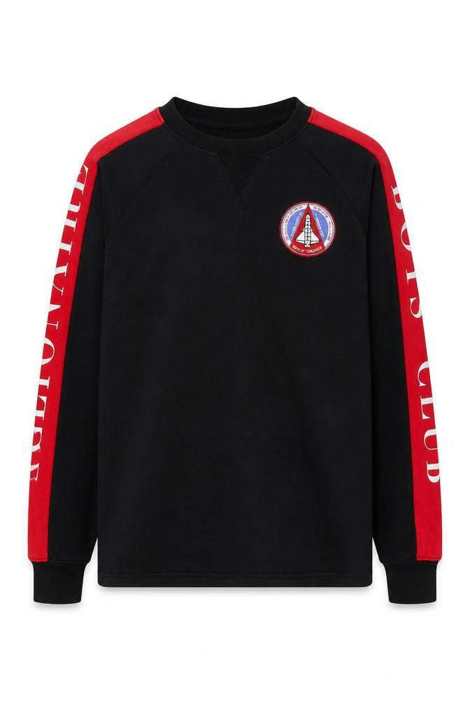 Mens UK Size S Billionaire Boys Club Black Pullover Sweatshirt