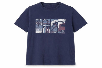 Mens UK Size M Mantaray Blue  T-Shirt