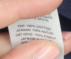 Mantaray Blue Beach Print Men's T-Shirt, Medium