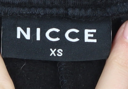 NICCE Unisex Black Jogger Trousers XS